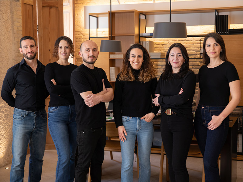 Foto de grupo empleados