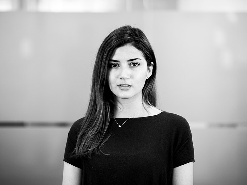 Foto profesional en blanco y negro